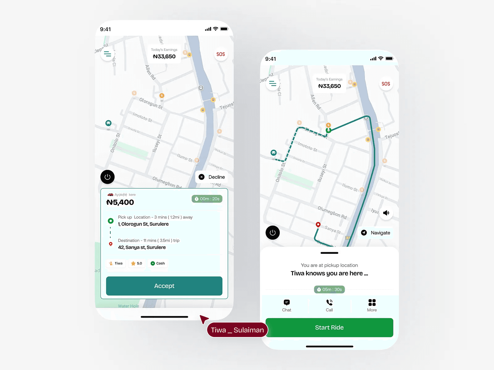 Ryngo Driver App